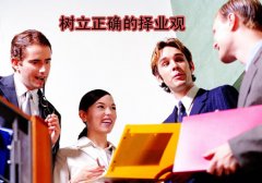 放寬視野，樹立正確的擇業(yè)觀